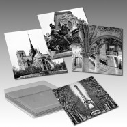 Thank You Cards, Paris (Package of 4 w/ Envelopes, 6×6)